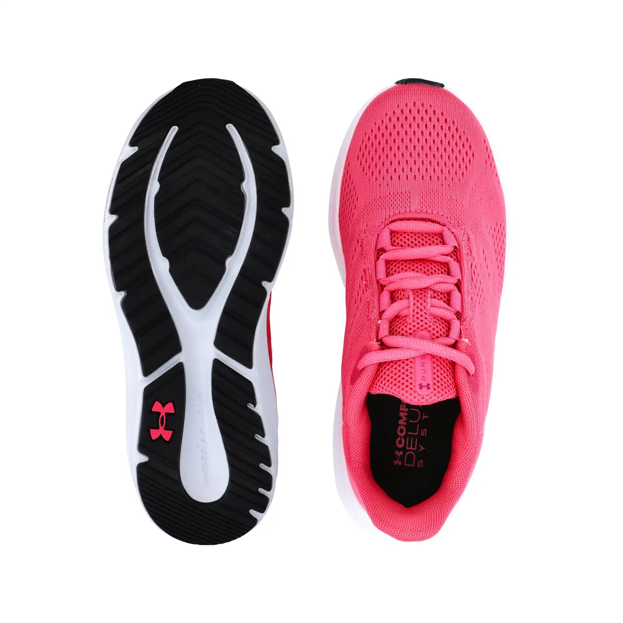 Tenis Under Armour Correr Charged Pursuit 4 Big Logo Mujer 6000598-672