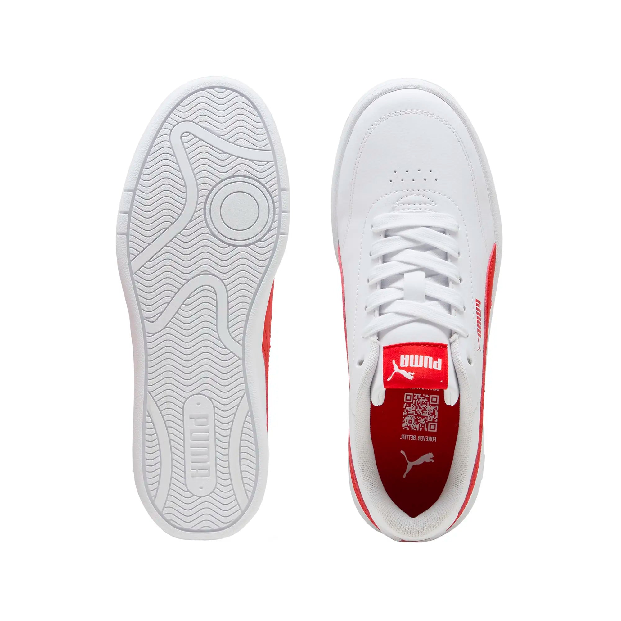 Tenis Puma Casual Court Classic Clean Niño 403750 05